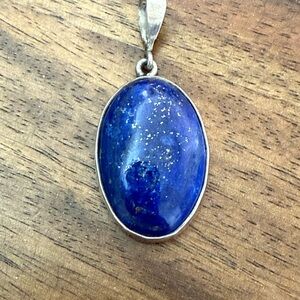 Lapis Lazuli Oval Pendant
